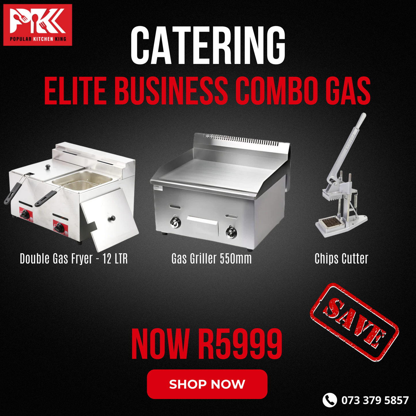 Elite Business Combo Gas - Catering Equipment Combo