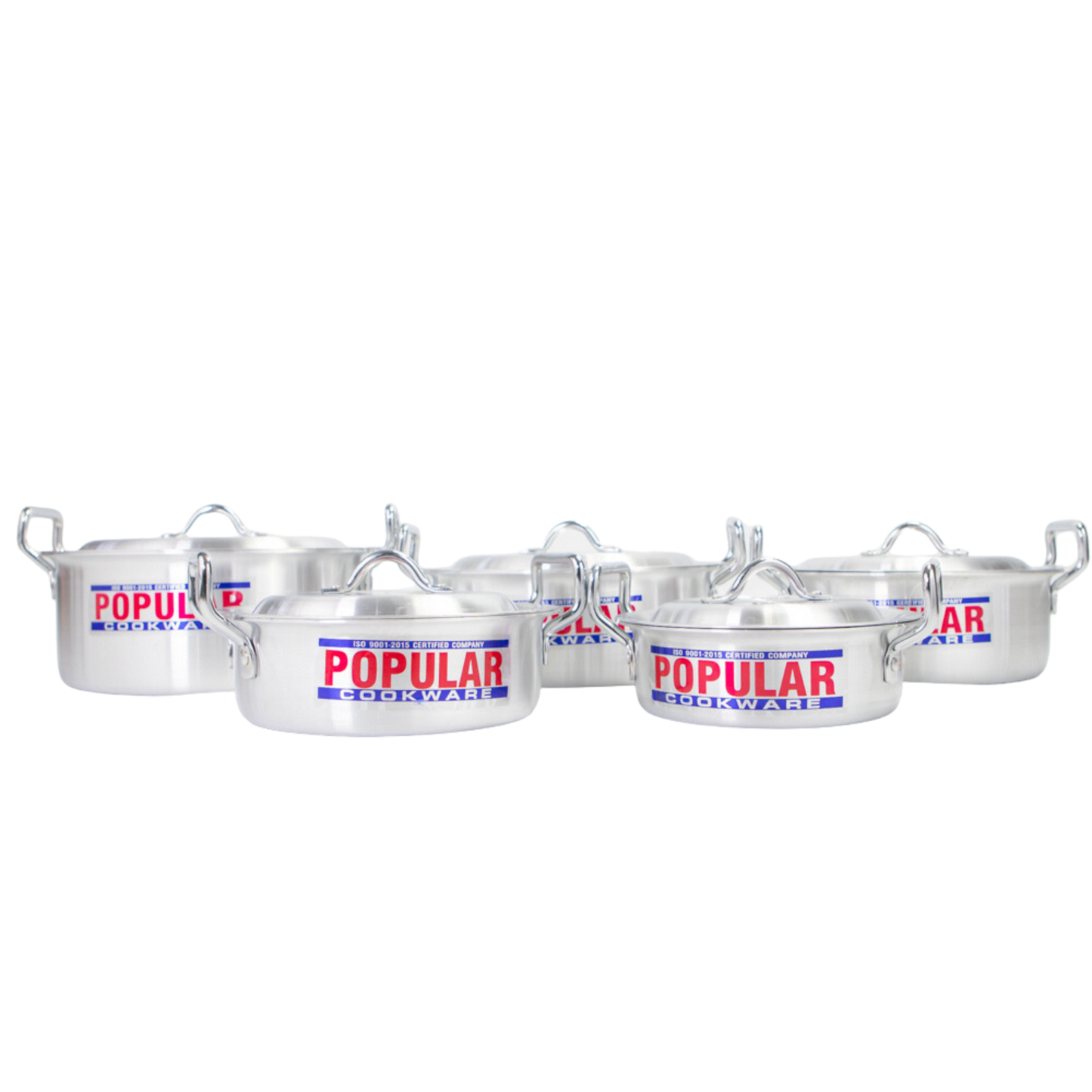 Popular Cookware Set Flat Wok (2*6)