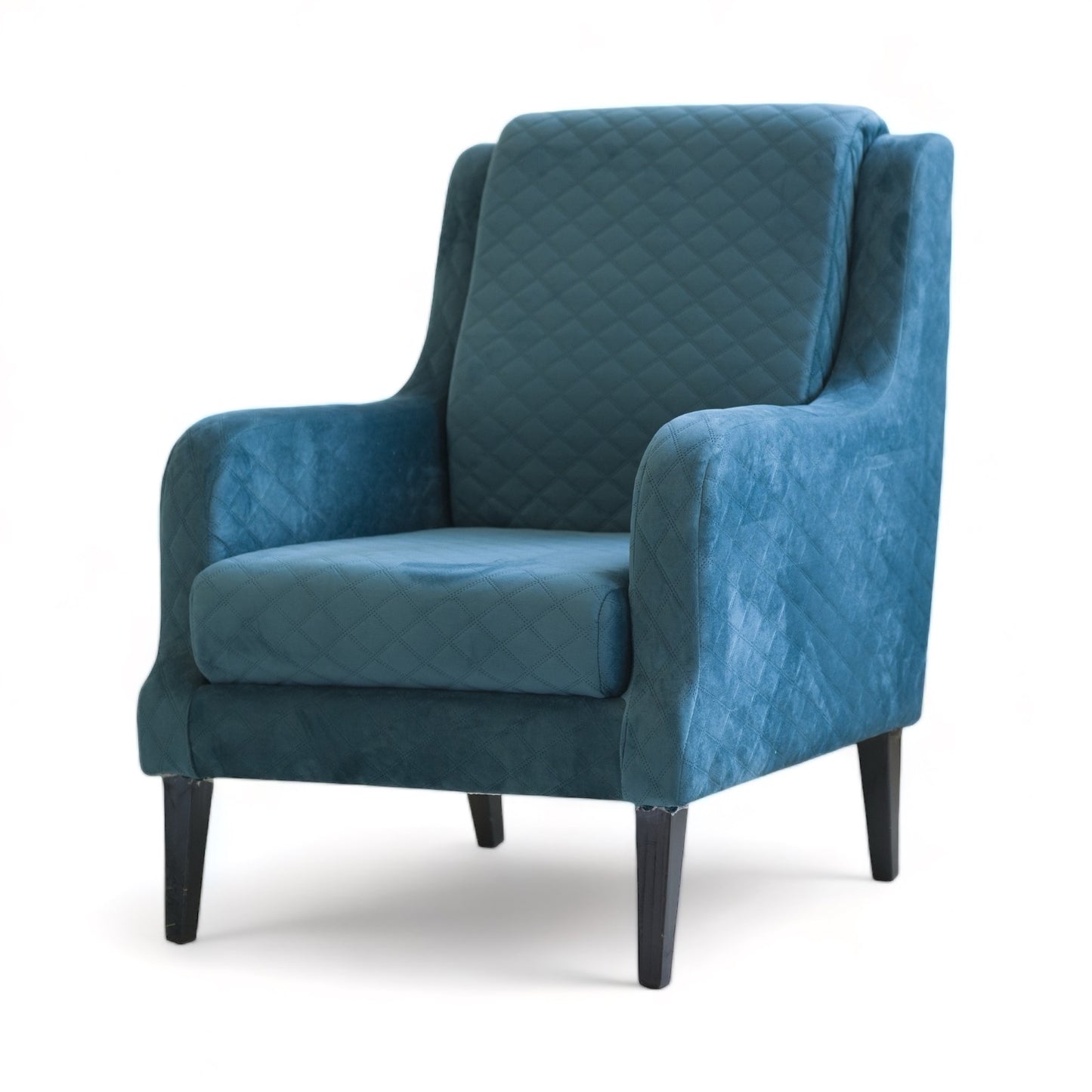 BLUISH GREEN WOODEN CHAIR