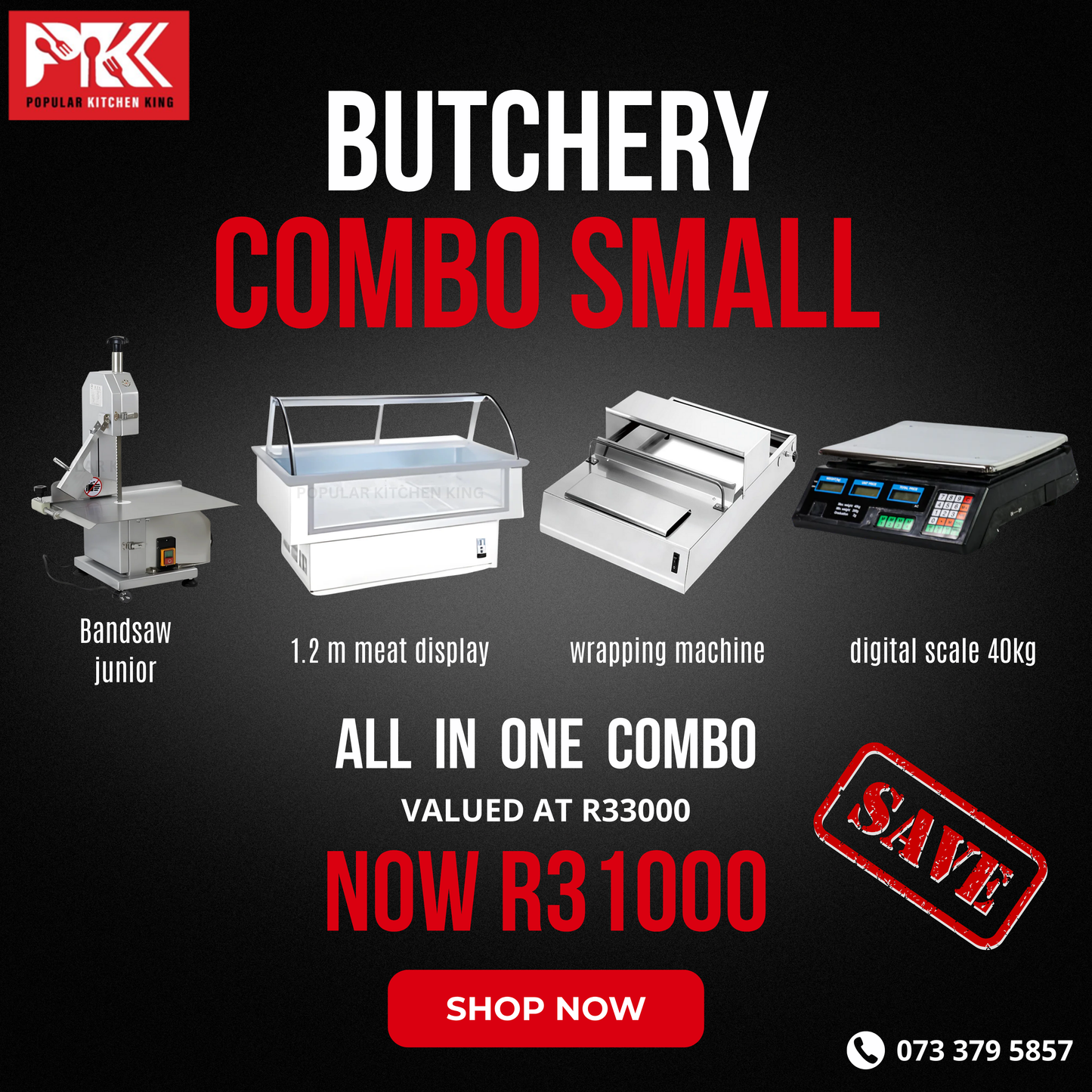 Butchery Equipment Combo Small ( Start-Up )
