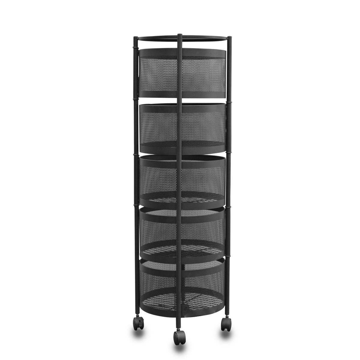 Rotatable Traw 5-Tier Rotatable Veg Rack – Popular kitchen king