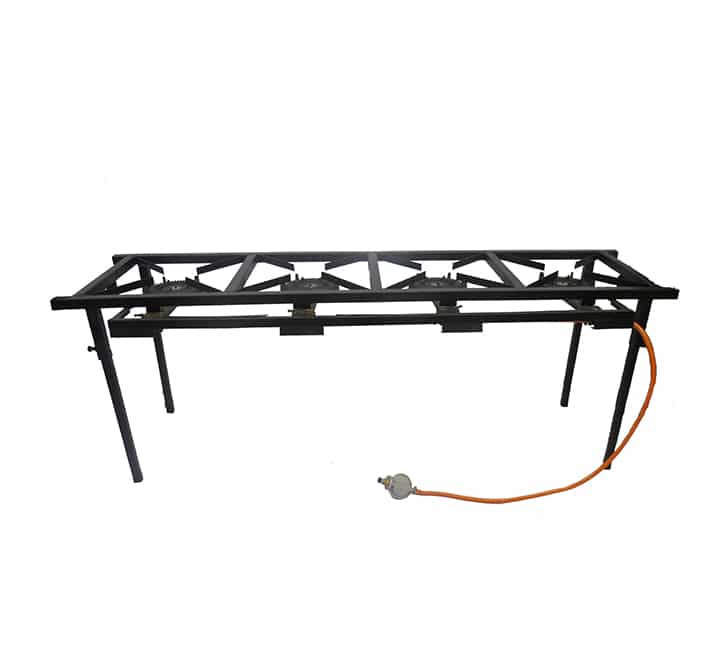 4 Burner Boiling Table/Gas Stove  Light Duty