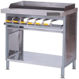 6 Burner Gas Flame Griller