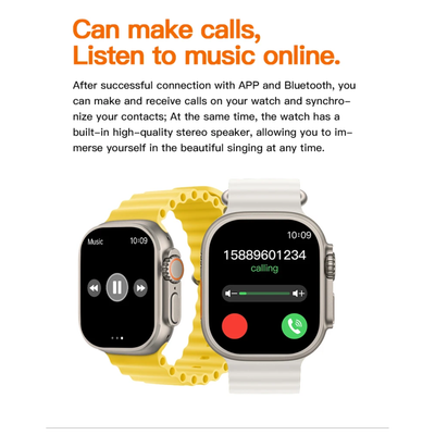 Y80 Ultra Germany Smartwatch 8-in-1 Bundle