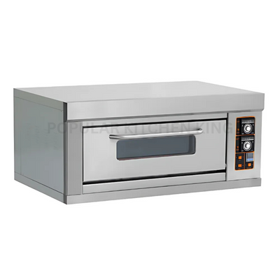 1 Deck 3 Tray Electric Deck Oven – Commercial Baking Oven