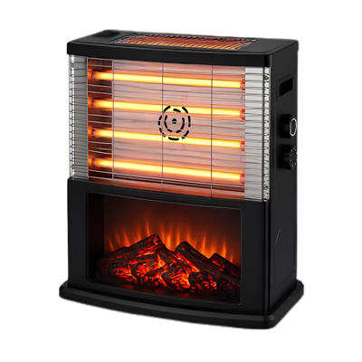 Digimark 4-Bar Electric Heater 1500W DGM-QHR3D47 – Portable Quartz Room Heater