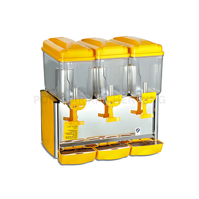 Triple Tank Juice Dispenser – Commercial Beverage Dispenser