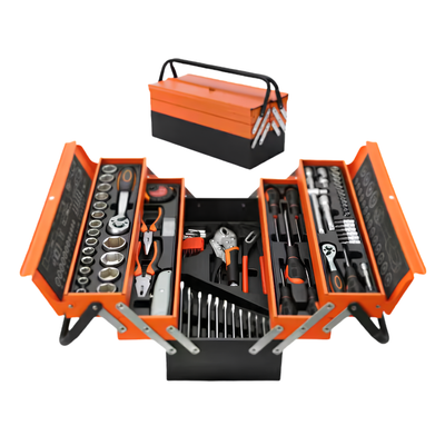 85 Pieces Tool Box Set With Metal Box