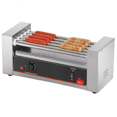 7 Roller Hot Dog Machine – Commercial Hot Dog Grill Cooker