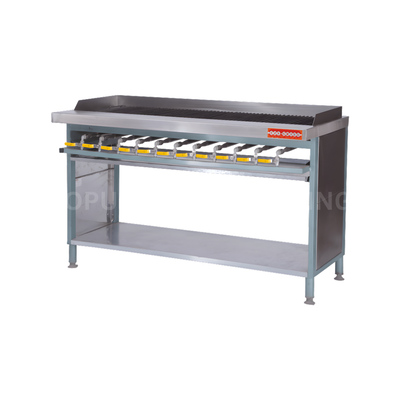 8 Burner Gas Flame Griller