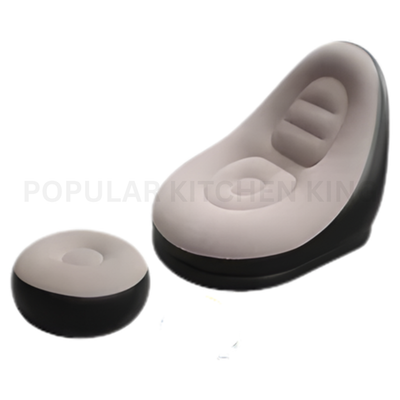 Inflatable Sofa with Ottoman – Portable Inflatable Couch