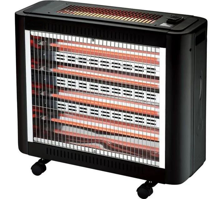 5 Bar Quartz Heater With Fan And Humidifier - Royal Homeware