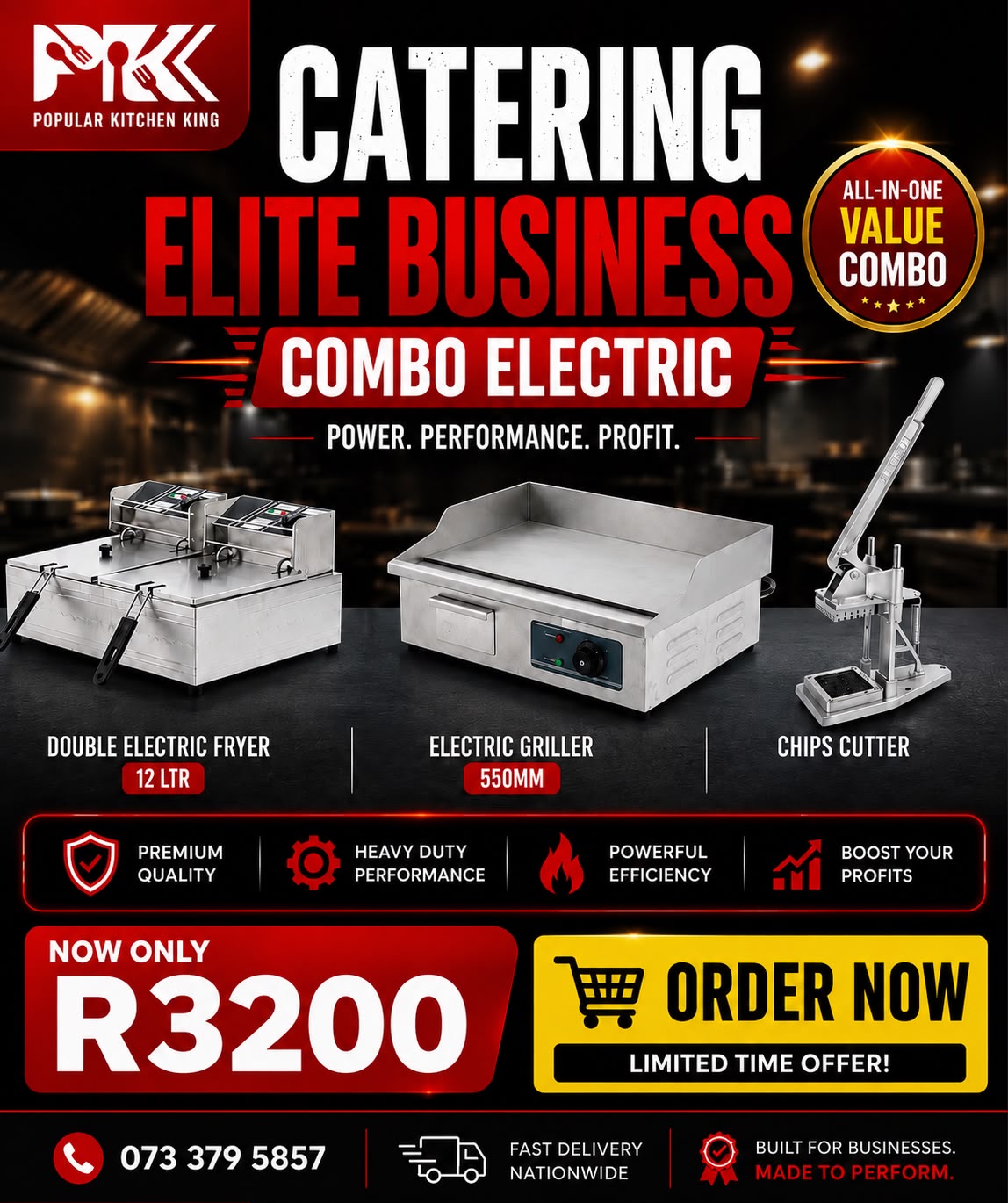 Elite Business Combo Electric - Catering Equipment Combo